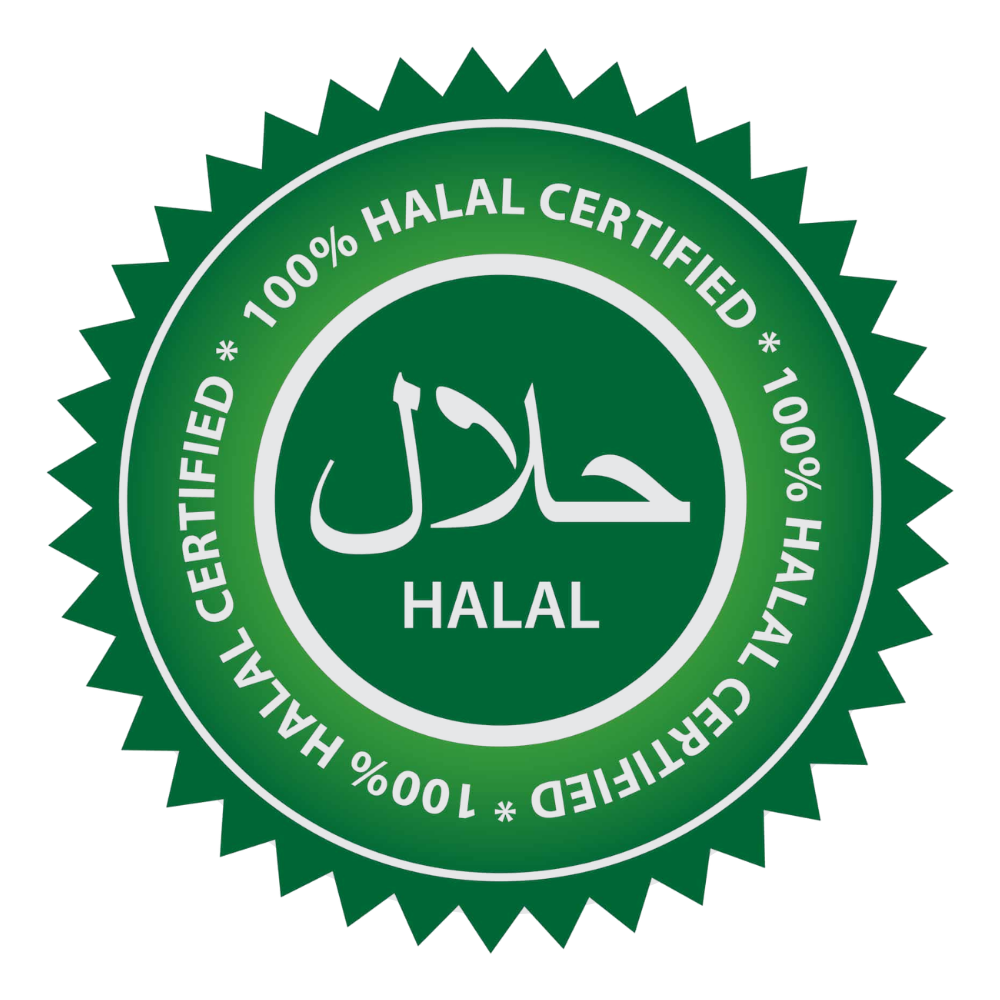 100% Halal Zertifiziert